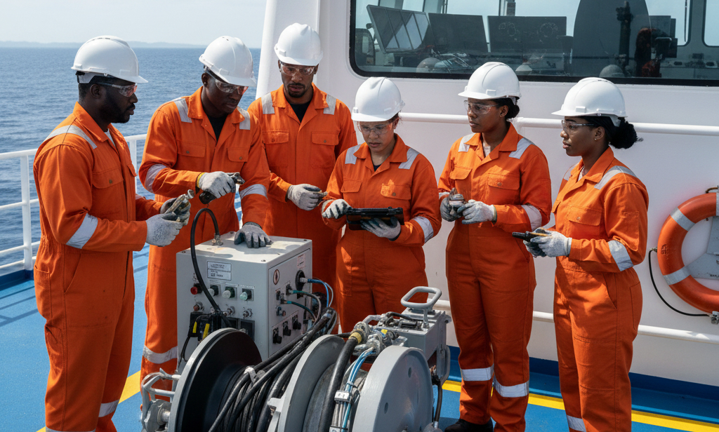 Marine operations at sea